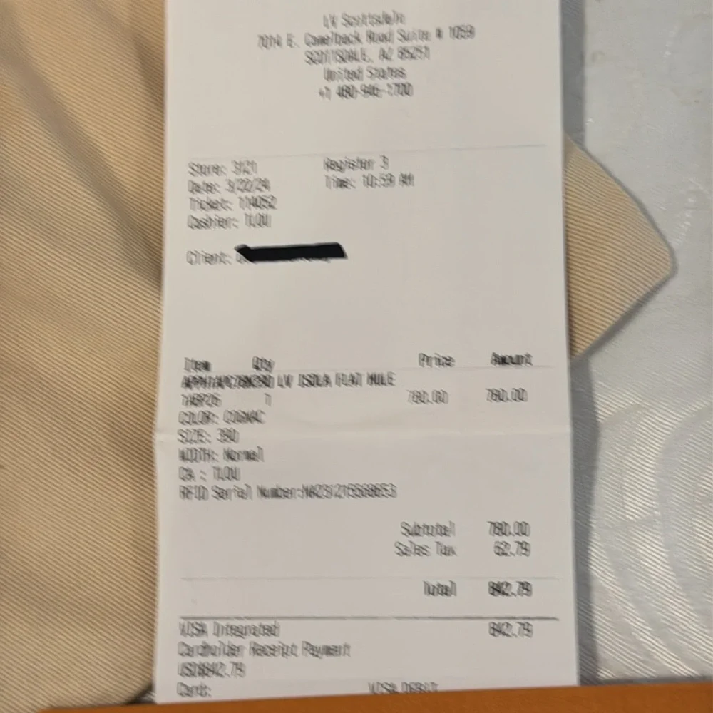 JUST LIKE NEW! LV Isola Flat Mule. EU 39 - Picture 12 of 15